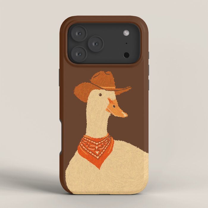 Bo The Cowboy Duck iPhone Case