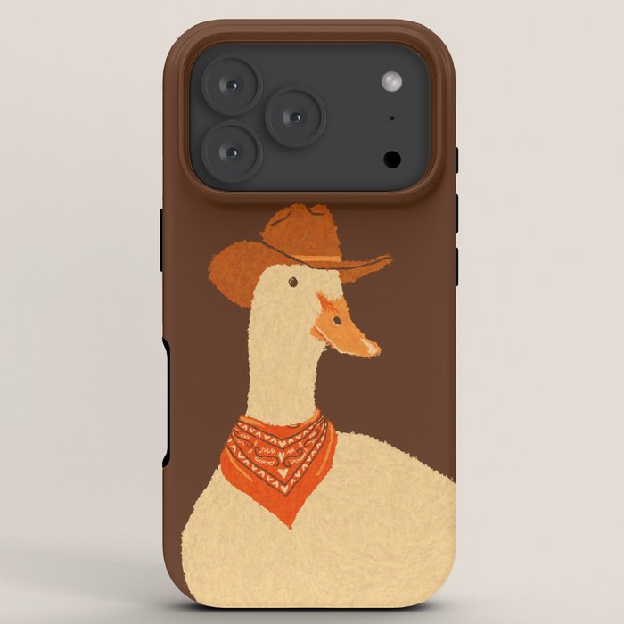 Bo The Cowboy Duck iPhone Case