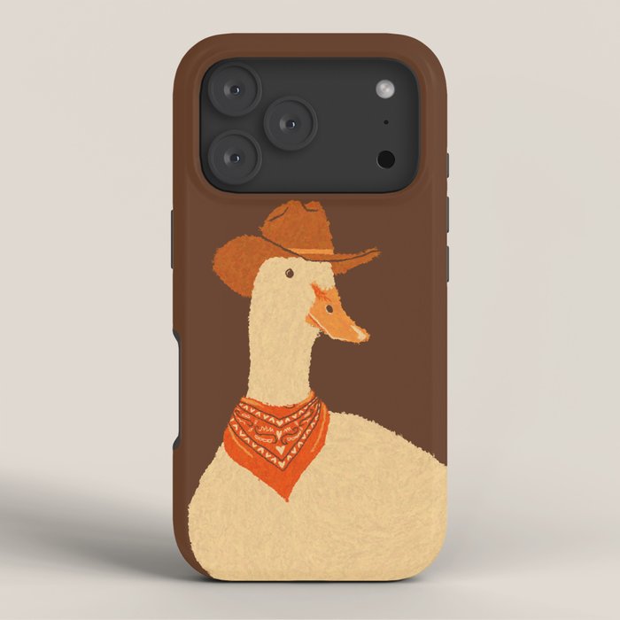 Bo The Cowboy Duck iPhone Case