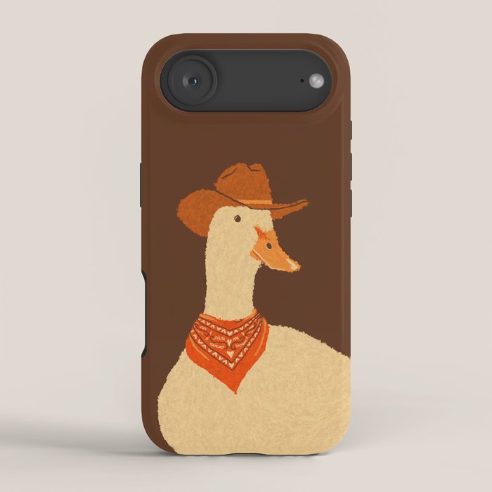Bo The Cowboy Duck iPhone Case