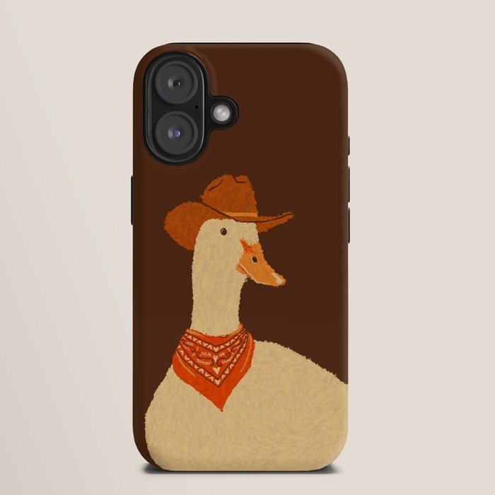 Bo The Cowboy Duck iPhone Case