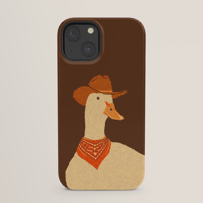 Bo The Cowboy Duck iPhone Case