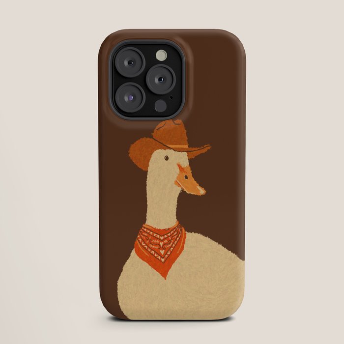 Bo The Cowboy Duck iPhone Case