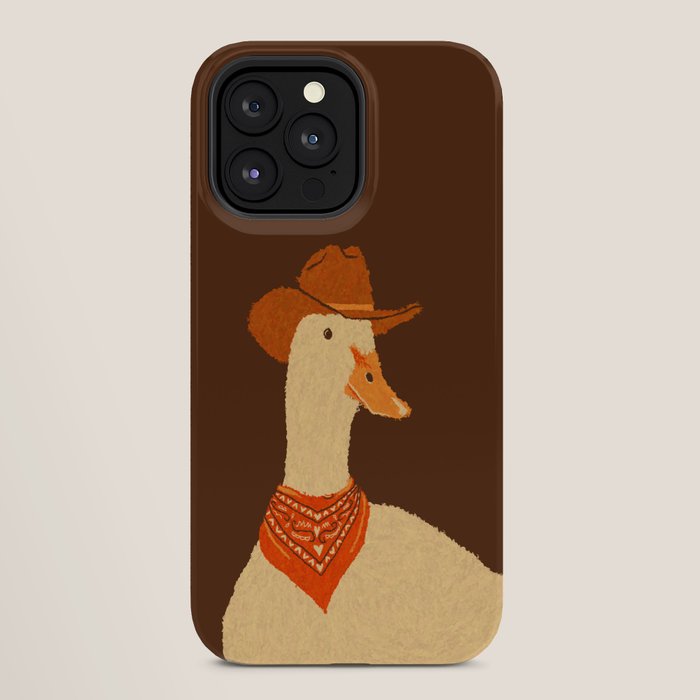 Bo The Cowboy Duck iPhone Case