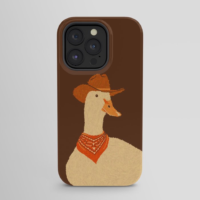 Bo The Cowboy Duck iPhone Case