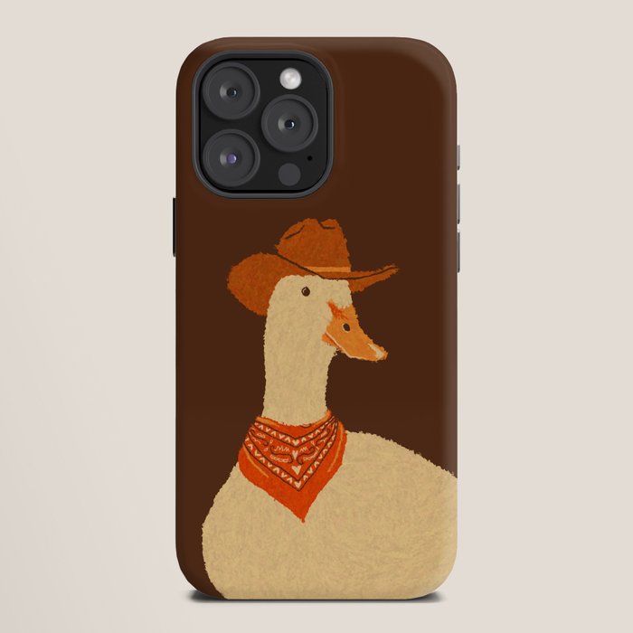 Bo The Cowboy Duck iPhone Case