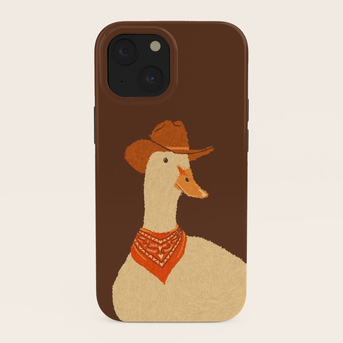 Bo The Cowboy Duck iPhone Case