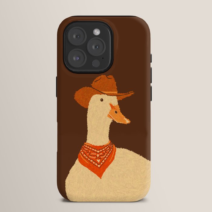 Bo The Cowboy Duck iPhone Case