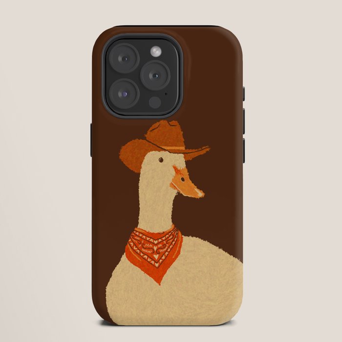Bo The Cowboy Duck iPhone Case