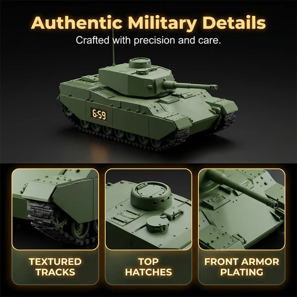 Interactive Tank Alarm Clock