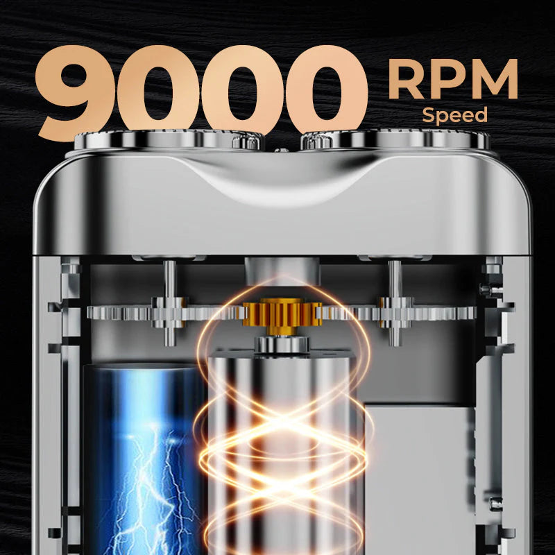 ⚡🪒 Men's Mini Electric Shaver – Portable, cordless & IPX7 waterproof. Perfect for travel, office & car!