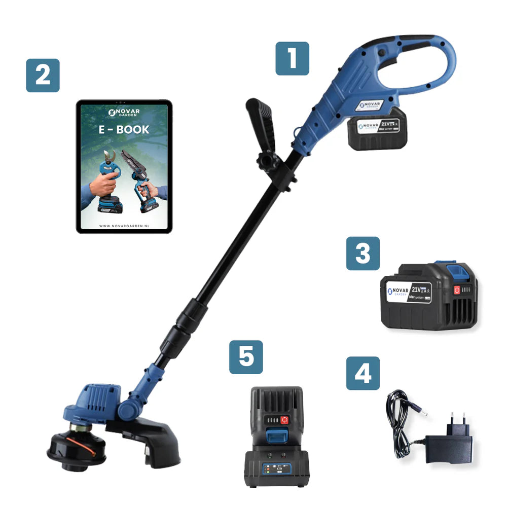 Cordless Grass Trimmer NG2 - With Fast Charger & Battery (4.0Ah)