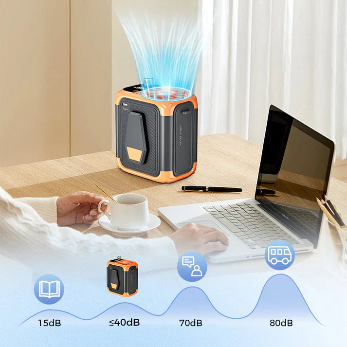 Multifunctional portable outdoor fan