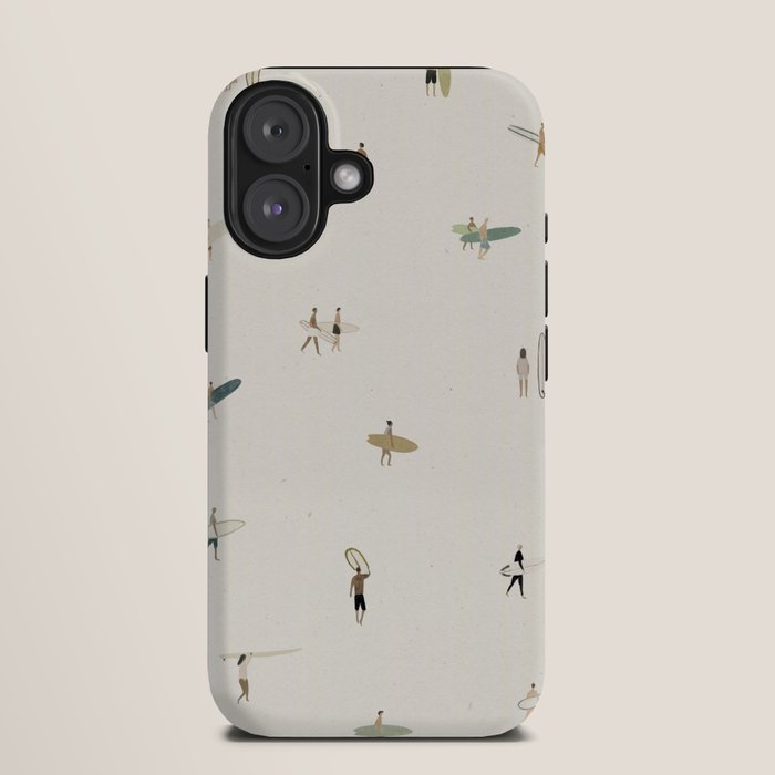 Tiny Surfers iPhone Case