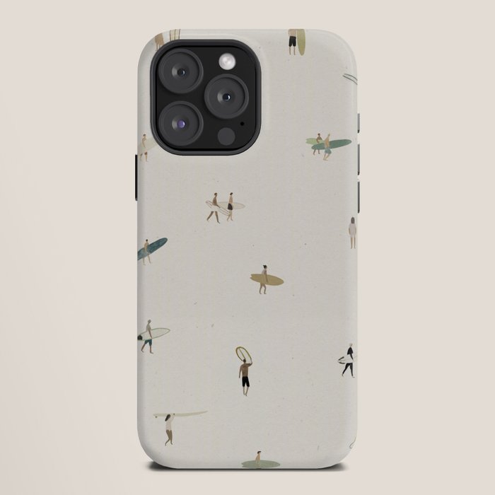 Tiny Surfers iPhone Case