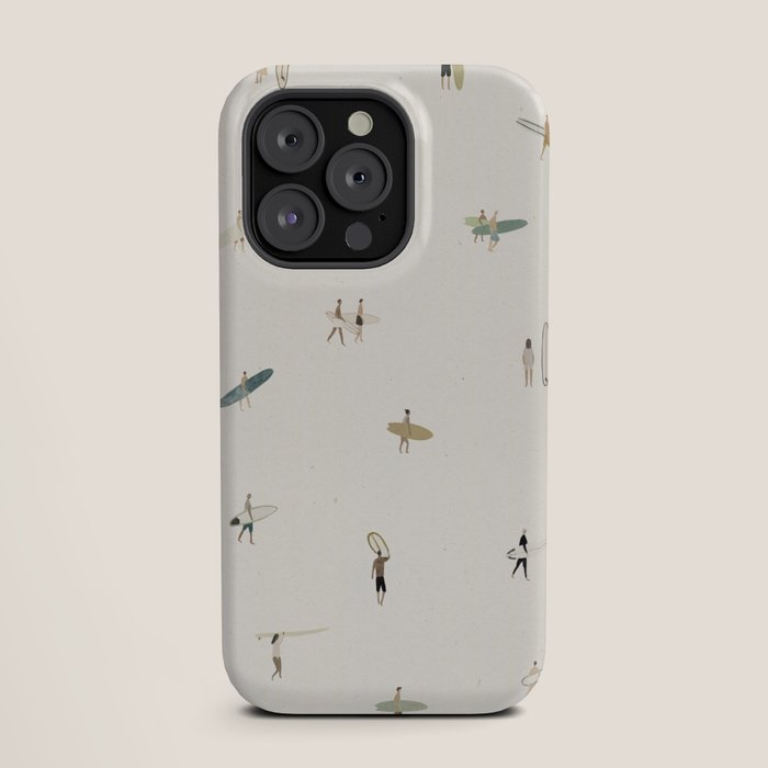 Tiny Surfers iPhone Case