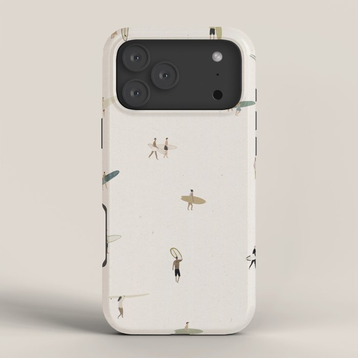 Tiny Surfers iPhone Case
