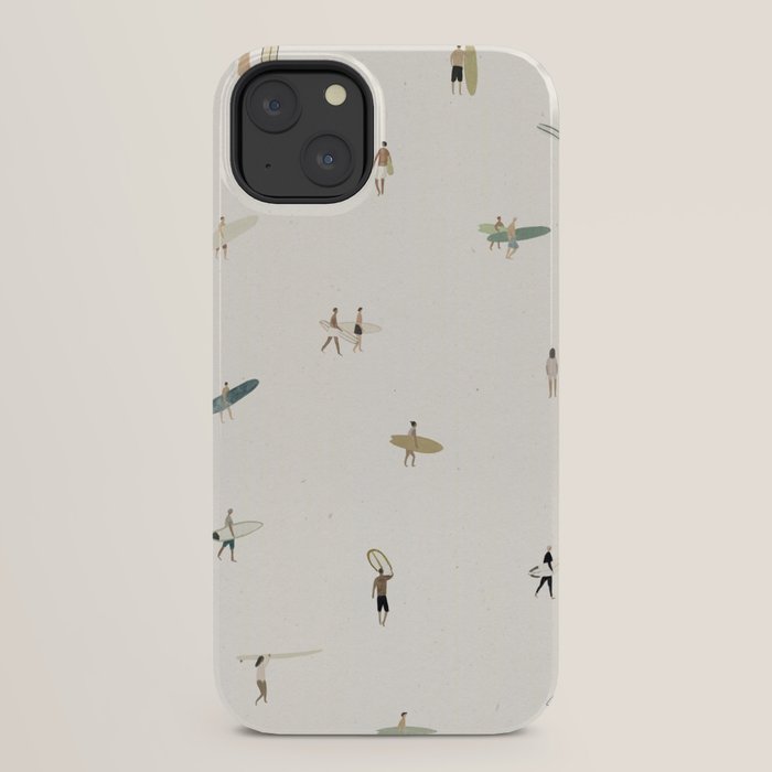 Tiny Surfers iPhone Case