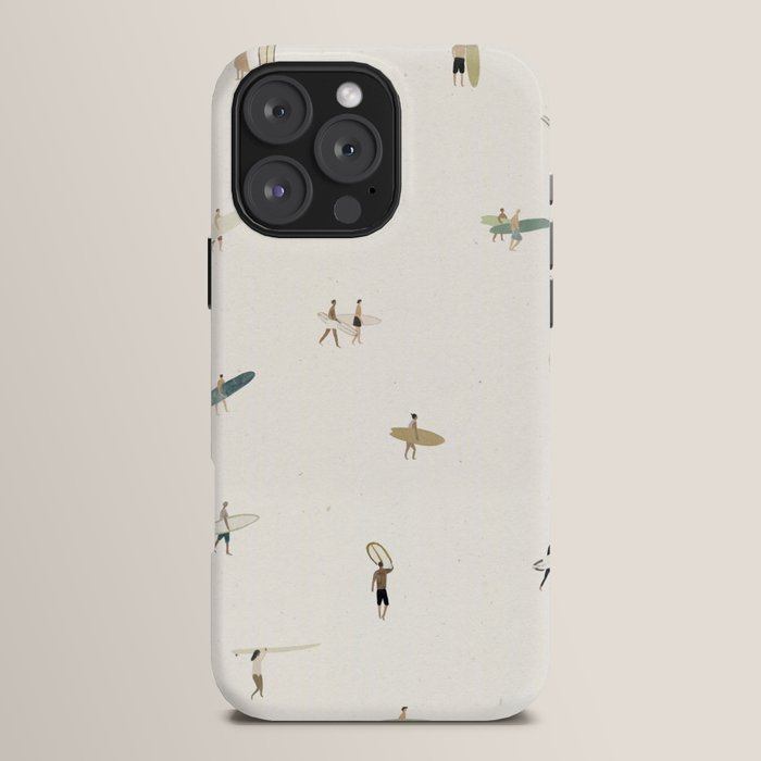 Tiny Surfers iPhone Case