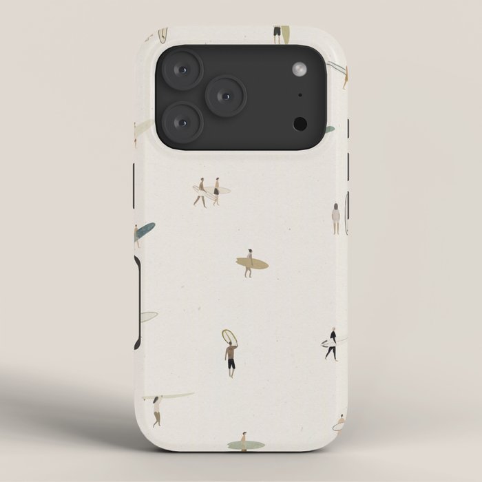 Tiny Surfers iPhone Case