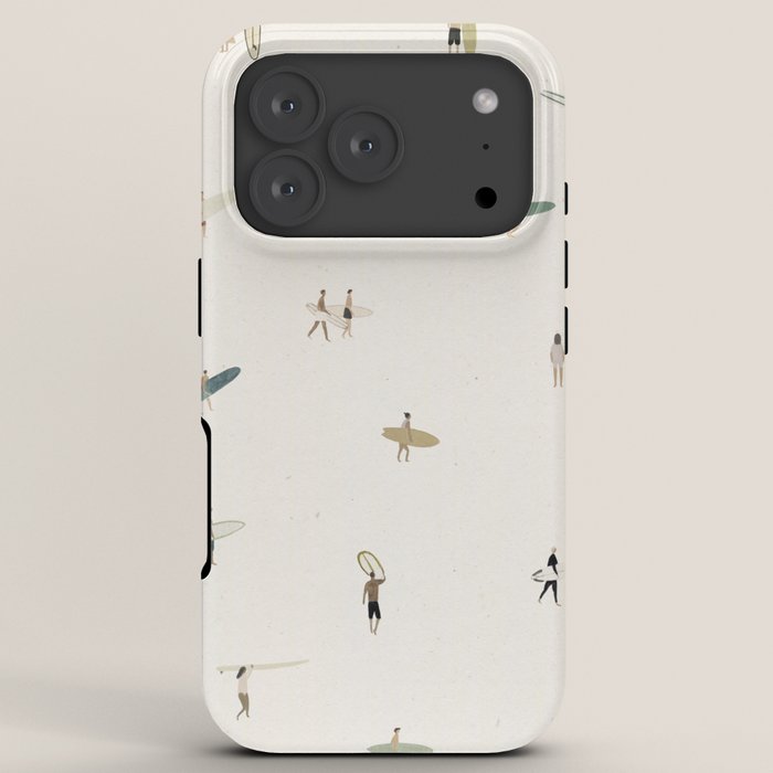 Tiny Surfers iPhone Case