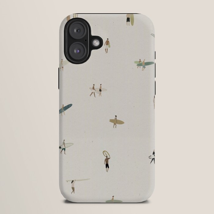 Tiny Surfers iPhone Case