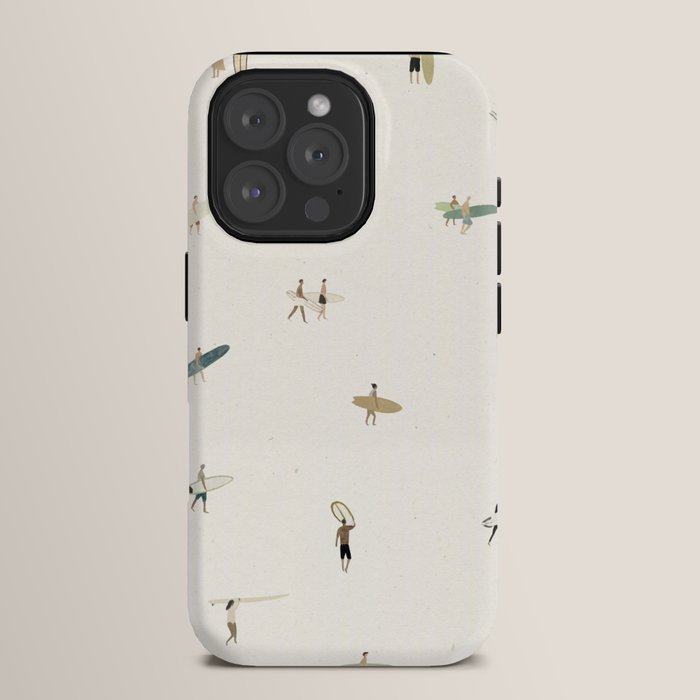 Tiny Surfers iPhone Case