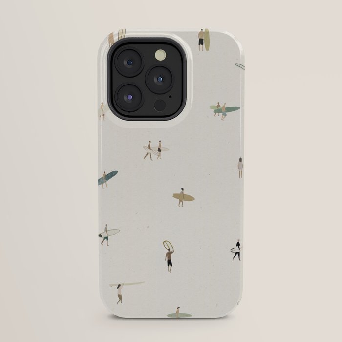 Tiny Surfers iPhone Case