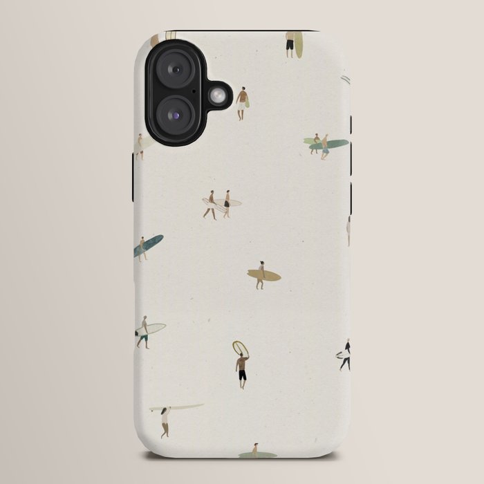 Tiny Surfers iPhone Case