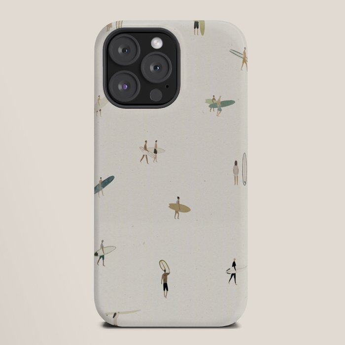 Tiny Surfers iPhone Case