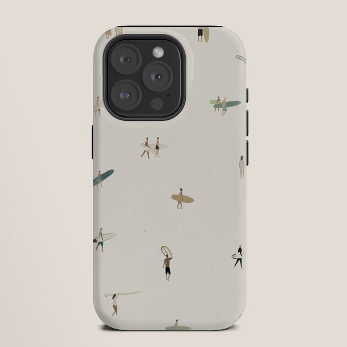 Tiny Surfers iPhone Case