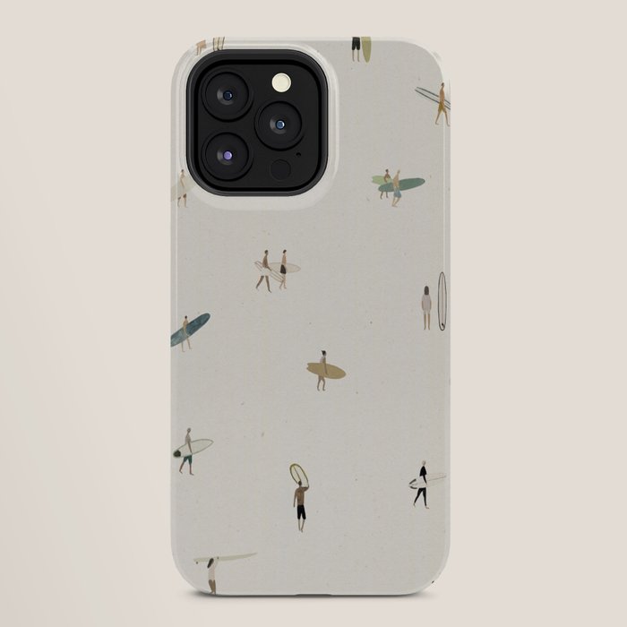 Tiny Surfers iPhone Case