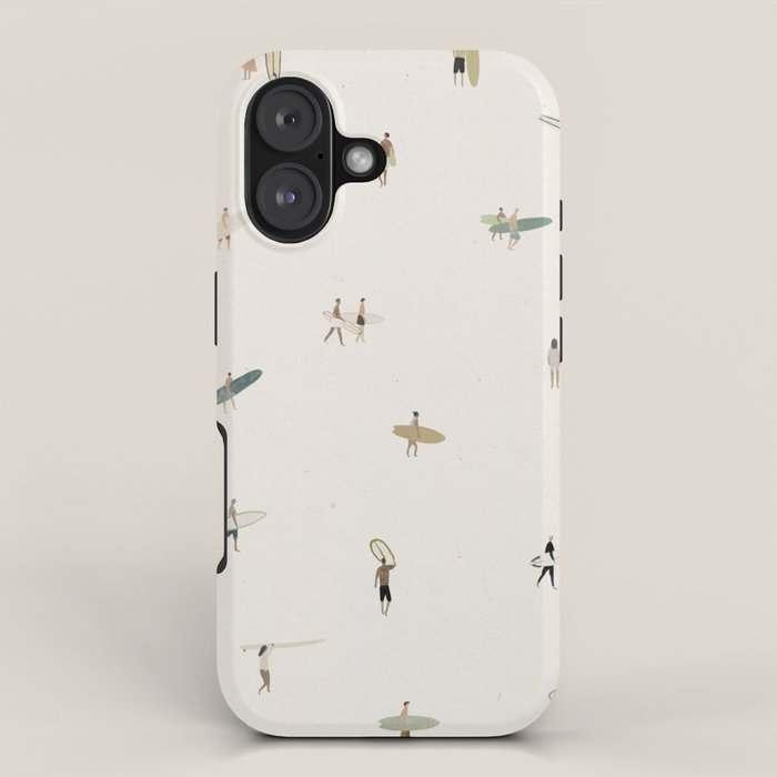 Tiny Surfers iPhone Case