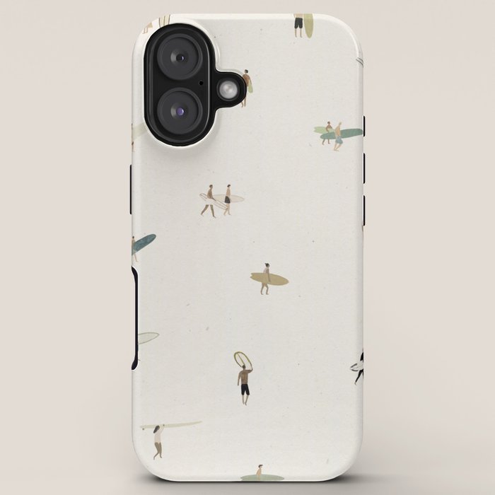 Tiny Surfers iPhone Case