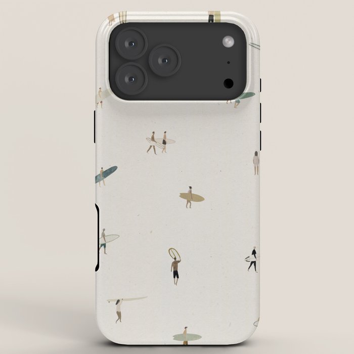 Tiny Surfers iPhone Case