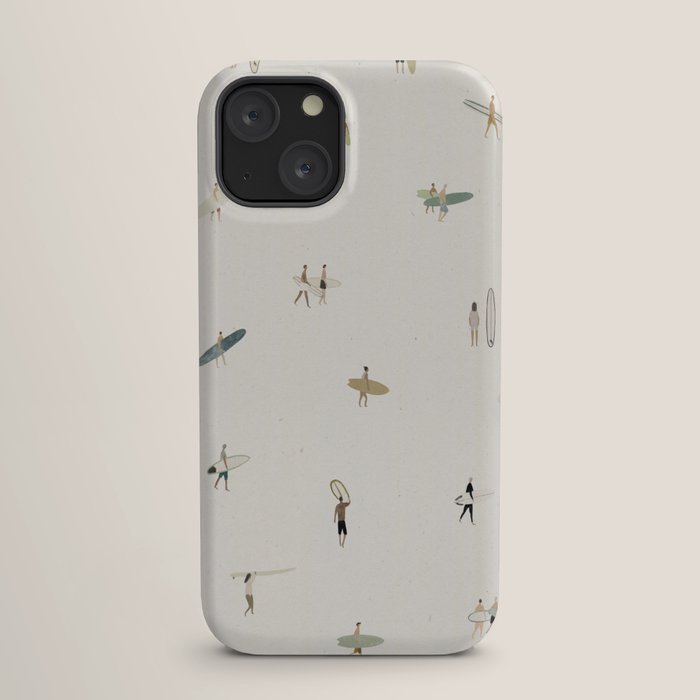 Tiny Surfers iPhone Case