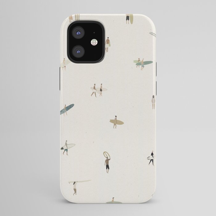 Tiny Surfers iPhone Case