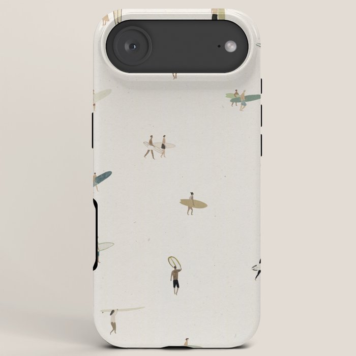 Tiny Surfers iPhone Case