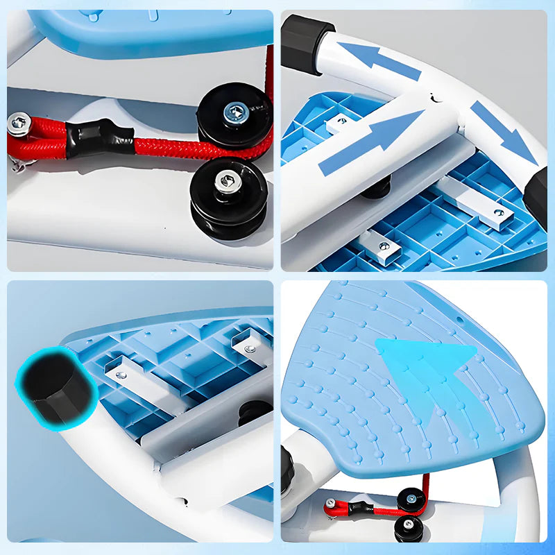 💪 60% OFF! Adjustable abdominal & core training machine – silent, loadable up to 150kg & compact for home ✨🔥