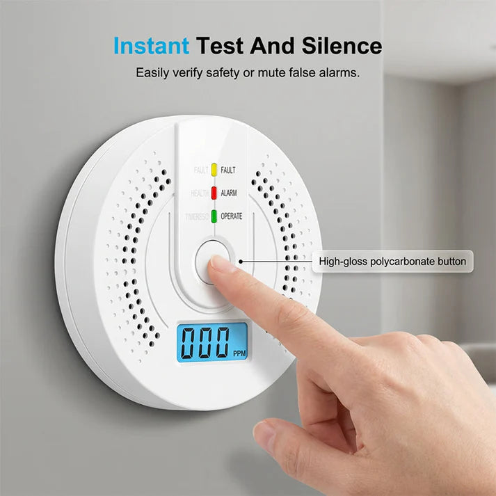 🔥New Hot Selling❤️‍🔥High-Sensitivity CO Alarm with LCD Screen