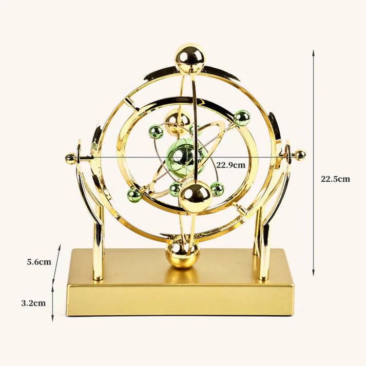 🎅 Saint's Day Exclusive Offer! 50% Off ✨ Click and ApplyCelestial Orbit Perpetual Motion Pendulum - Creative Home Rotary Decoration