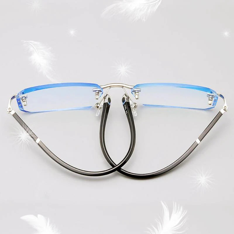 🎁🔥New Reading Glasses with Sapphire Glass and High Blue Light Protection for Dual Use✨