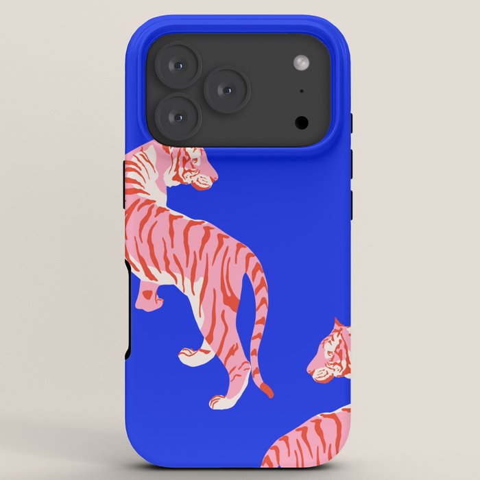 Wildcats on Indigo Blue iPhone Case