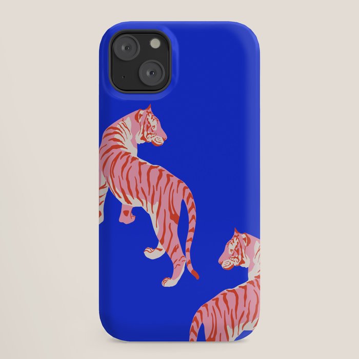 Wildcats on Indigo Blue iPhone Case