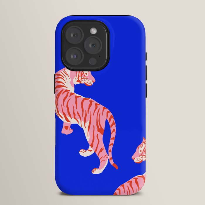 Wildcats on Indigo Blue iPhone Case