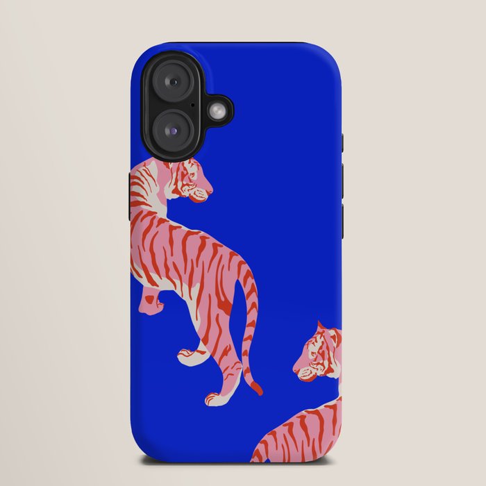 Wildcats on Indigo Blue iPhone Case