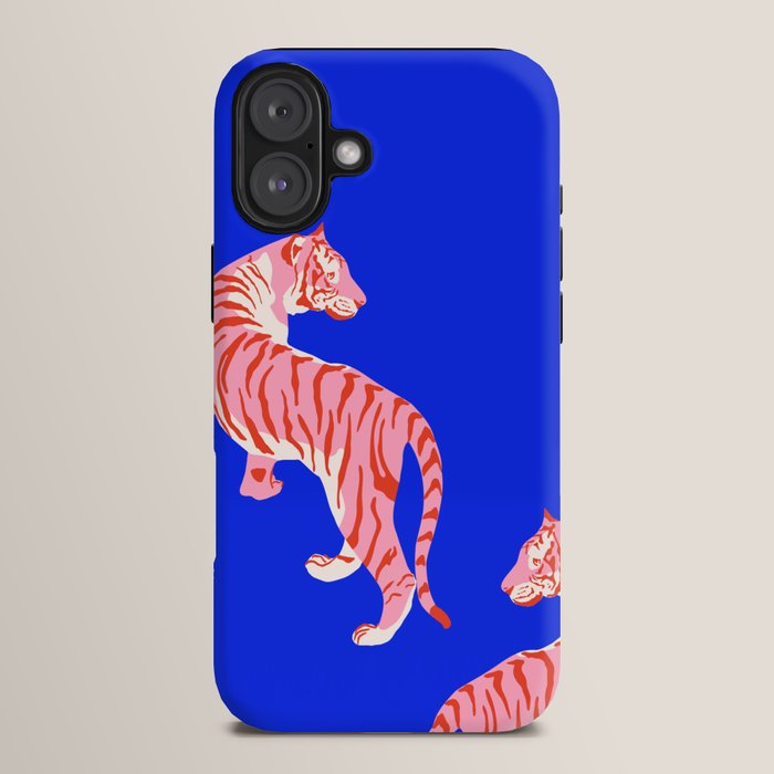 Wildcats on Indigo Blue iPhone Case
