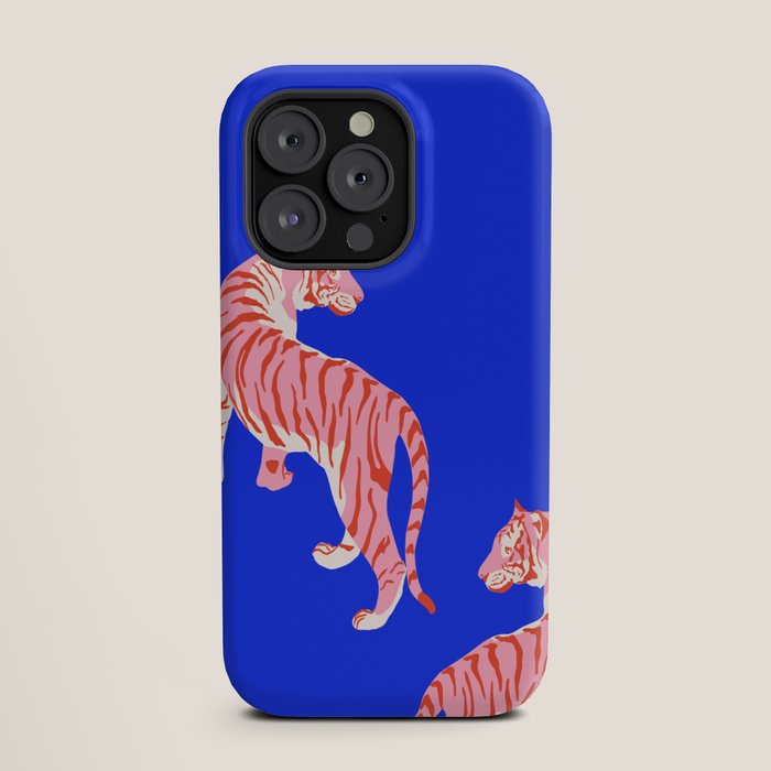 Wildcats on Indigo Blue iPhone Case