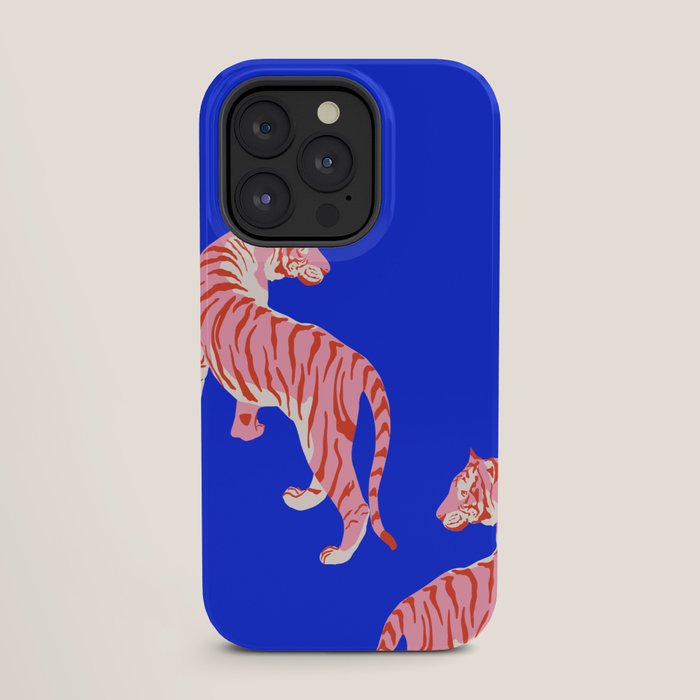 Wildcats on Indigo Blue iPhone Case