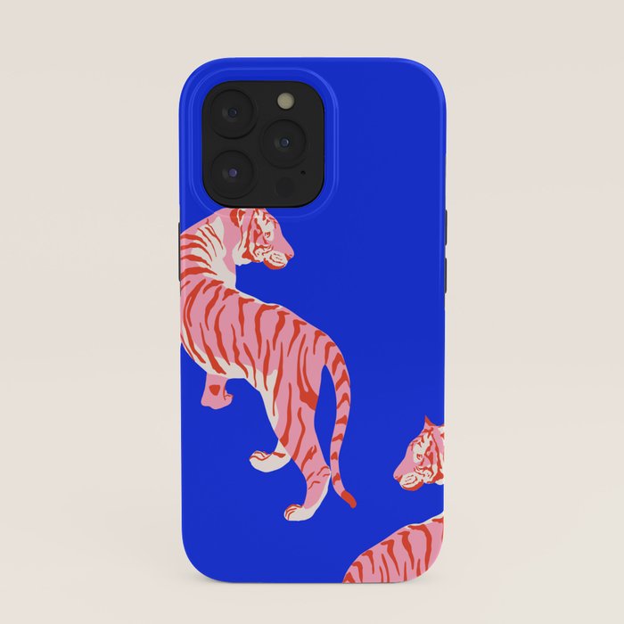 Wildcats on Indigo Blue iPhone Case